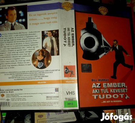 Az ember, aki túl keveset tudott - vígjáták vhs