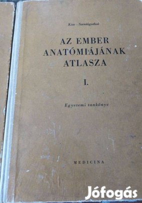 Az ember anatómiájának atlasza I.-II.-III.Dr.Szentágothai János!
