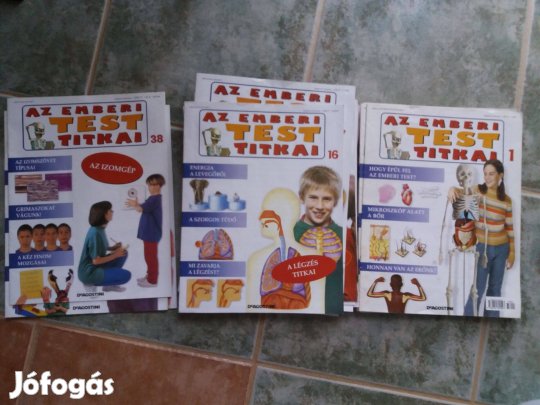 Az emberi test titkai 1-41, poszterrel