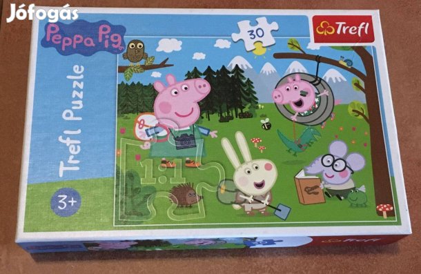 Az erdő felfedezése Peppa kirakó!