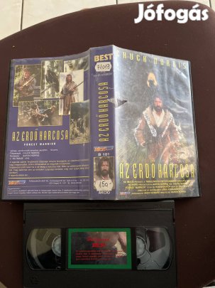 Az erdő harcosa vhs akció Norris