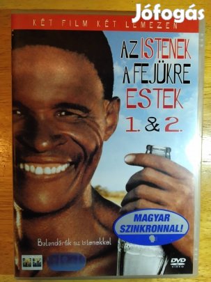 Az istenek a fejükre estek 1-2 újszerű dvd Szinkronizált változat