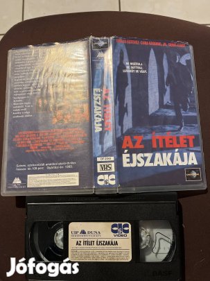 Az ítélet éjszakája vhs kistok thriller 