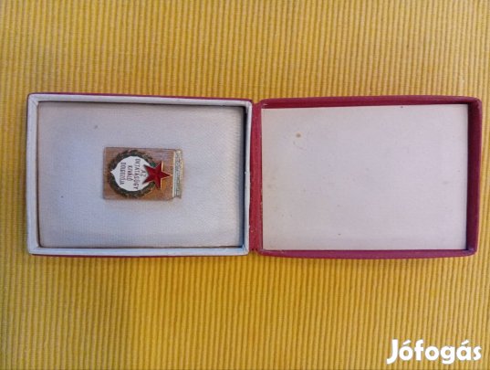 Az oktatásügy kiváló dolgozója jelvény