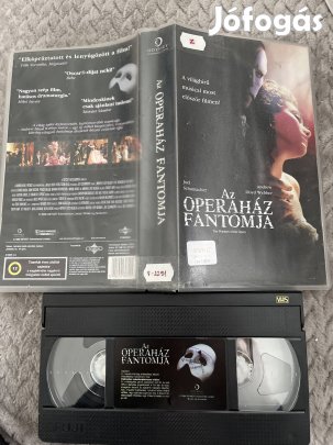 Az operaház fantomja vhs kistok kaland