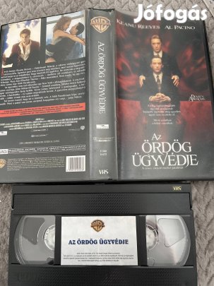 Az ördög ügyvédje vhs kistok thriller warner