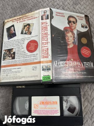 Az öreg hölgy és a testőr vhs nagytok vigjáték