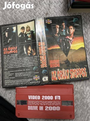 Az őrült stoppos vhs nagytok drive akció