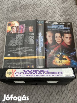 Az űrkommandó vhs kistok scifi