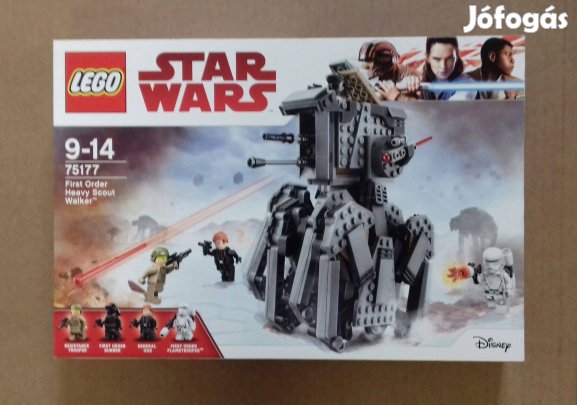 Az utolsó Jedik bontatlan Star Wars LEGO 75177 Első rendi lépegető utá