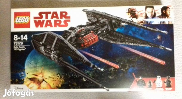 Az utolsó Jedik bontatlan Star Wars LEGO 75179 Kylo Ren TIE Fighter