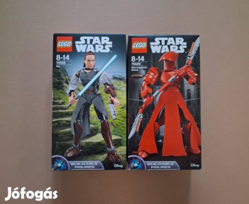 Az utolsó Jedik bontatlan Star Wars LEGO 75528 + 75529 építhető figura