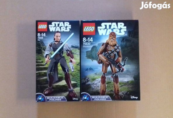 Az utolsó Jedik bontatlan Star Wars LEGO 75528 + 75530 Chewbacca utánv