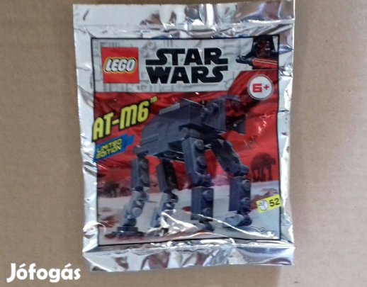 Az utolsó Jedik limitált új Star Wars LEGO AT-M6 Walker 75189 építésiv