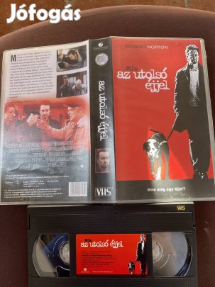 Az utolsó éjjel kaland vhs 