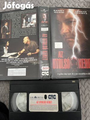 Az utolsó kenet vhs nagytok thriller