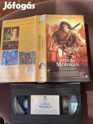 Az utolsó mohikán kaland vhs 