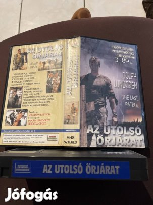 Az utolsó őrjárat vhs kistok akció Lundgren