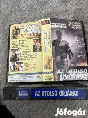Az utolsó őrjárat vhs kistok akcio Lundgren