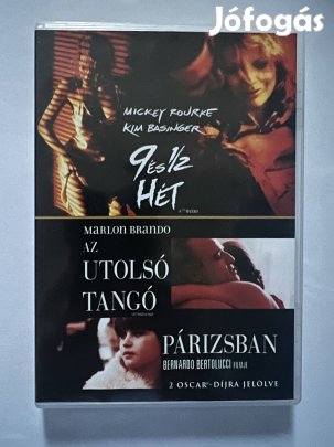 Az utolsó tangó Párizsban és a 9 és fél hét dvd