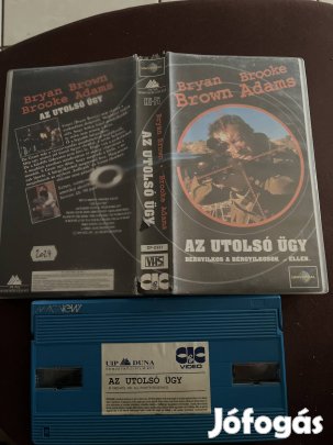 Az utolsó ügy vhs kistok akció