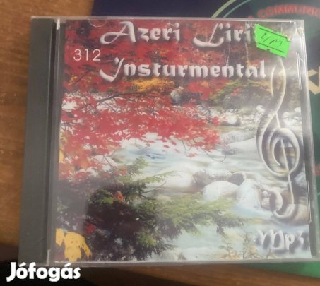 Azeri Lirik Instrumental CD mp3 formátumok, új, fóliás