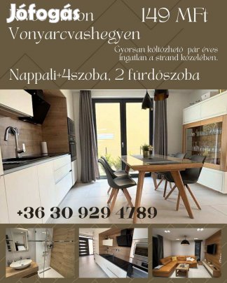 Azonnal költözhető otthon a Balatonnál!