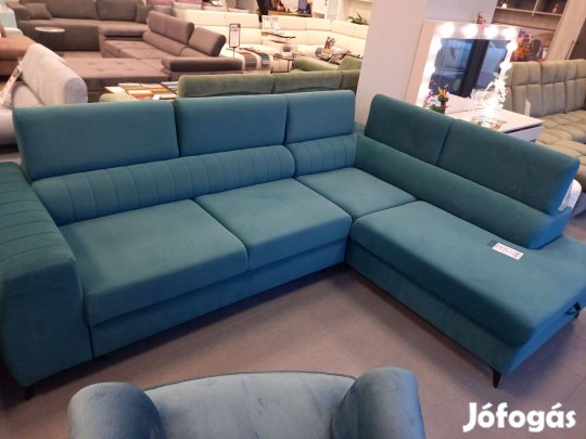 Azonnal vihető új, ágyazható Claude Sarokkanapé