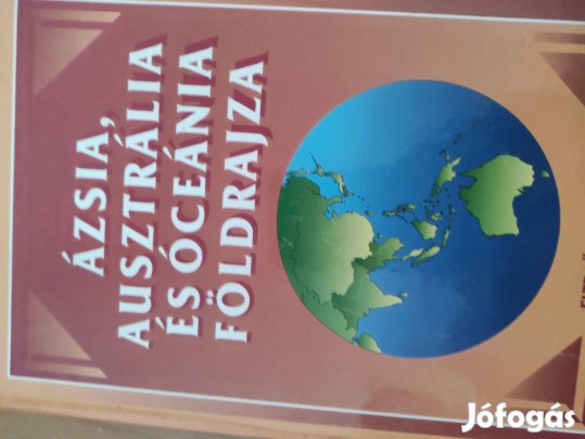 Ázsia ausztrális és óceánia földrajza könyv