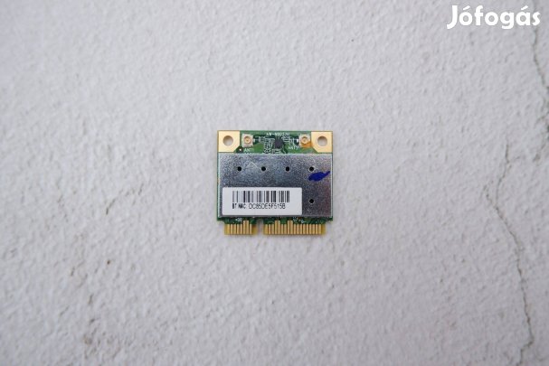 Azurewave AW-NB037H WiFi + Bluetooth 3.0 Mini PCI-E (half) kártya