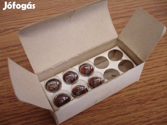 BA15S 6V 10W autó izzó japán retró veterán autó skála világítás vészvi