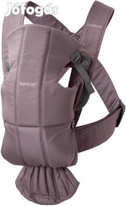 BABYBJÖRN Mini Soft hordozó- sötét lila, Outlet termék