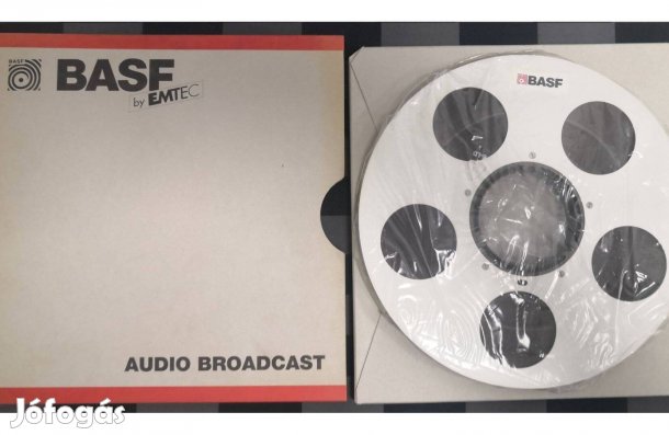 BASF Audio Broadcast Magnószalagok 26,5 cm BASF NAB Fém Orsókon Eladók