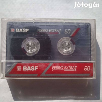 BASF Ferro Extra I 60 ( füstszínű kazetta test ) retro