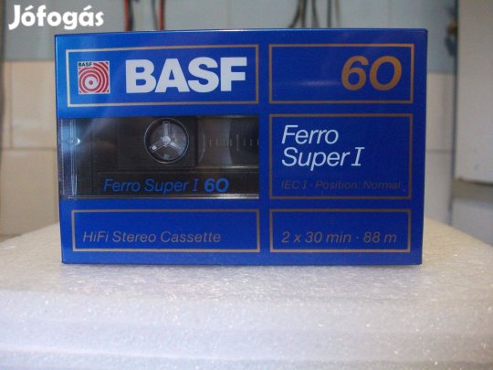 BASF Ferro Super I 60 kazetta magno deck ( 1988 )