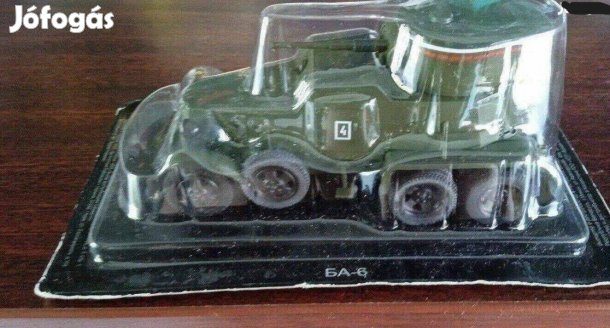 BA - 6 katonai páncélauto kisauto modell 1/43 Eladó
