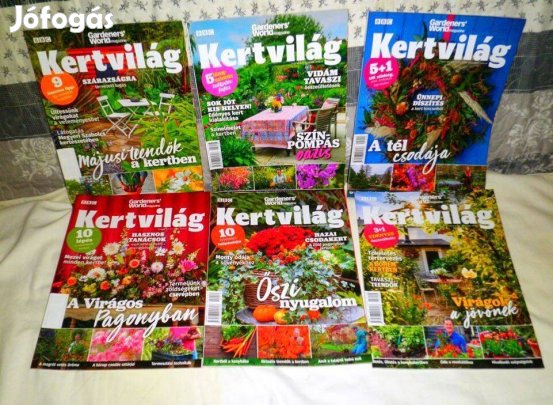 BBC Kertvilág ujj magazinok