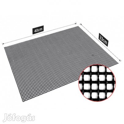 BBQ teflon grillháló 40 × 33 cm