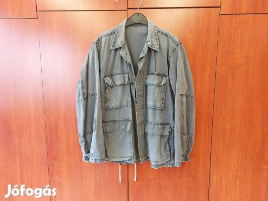 BDU zubbony, fekete, M méret (használt)