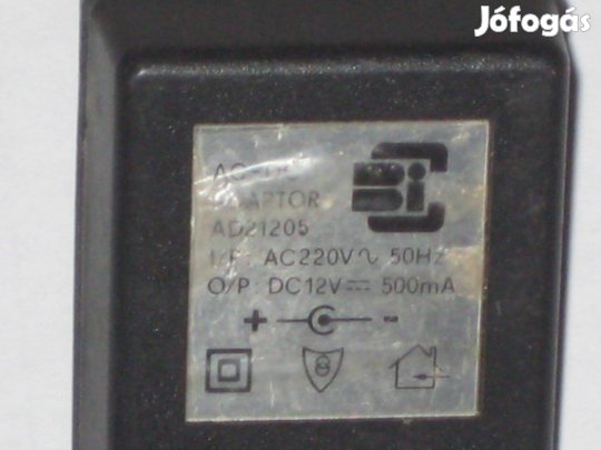 BIC DC adapter 12V 500mA