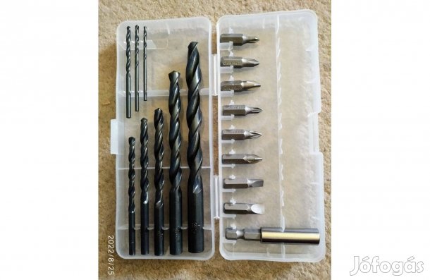 BIT és fúrószár készlet 17 db Workzone, Német Minőségi tartós erős