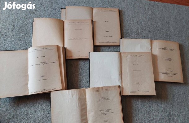 BME jegyzetek '50 évekből