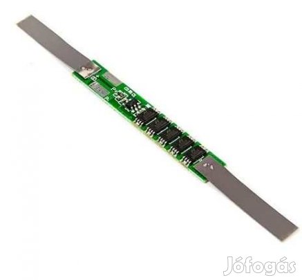 BMS 1S 3,7V 3A Li-Ion Akkumulátorvédő Forrasztóvéggel (5145)