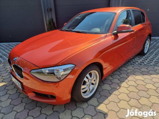 BMW 116i Gyönyörű Narancs-Metál.Végig 1.Tulaj....
