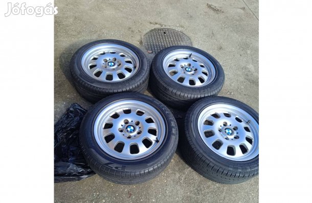 BMW 16 "-os szép alufelni szett eladó. A gumik nem árképzők rajta