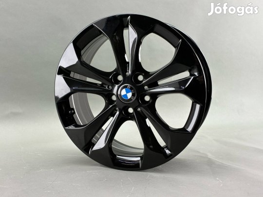 BMW 17 fekete alufelni szett gyári új, 5x112 1 & 2 X1 X2 IX1 IX2 U11