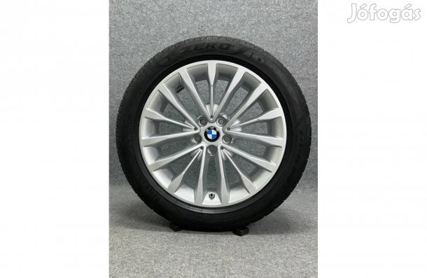 BMW 18" 5x112 alufelni felni Style 632 G30 G31 nyári gumikkal