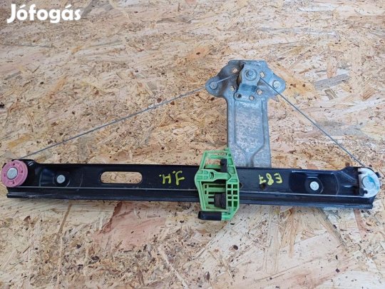 BMW 1 E87 (2005-2011) Jobb Hátsó Ajtó Ablakemelő Szerkezet Mechanikus