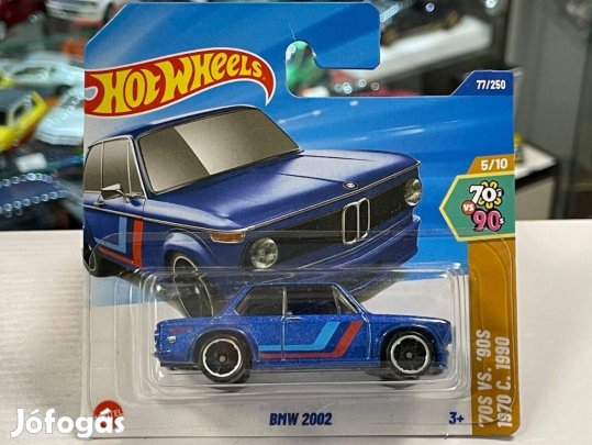 BMW 2002 1:72 Hot Wheels '70S VS '90S 5/10
