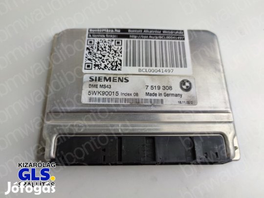 BMW 3 (E46) 330 i 306S3 Motorvezérlő egység/modul (7519308)